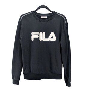 Fila Sweatshirt Pullover Men Size M Logo Athleisure Retro 90s Sportswear Skater
